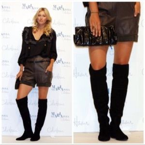 Maria Sharapova by Cole Haan Air Sarafina Boot Black Suede